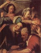 REMBRANDT Harmenszoon van Rijn Christ Driving the Money-changers from the Temple oil on canvas